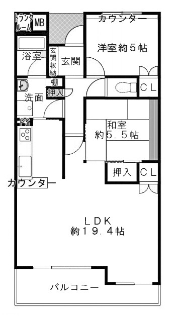 apartment 京都府京都市西京区大枝北沓掛町２丁目12-1　サンシティ桂坂壱番館1Ｆ