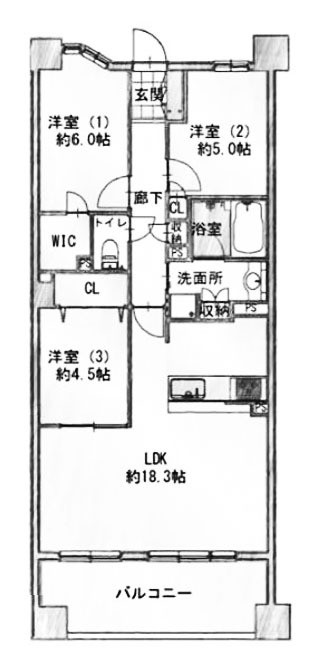 apartment 京都府京都市西京区大枝北沓掛町２丁目12-1　サンシティ桂坂壱番館1Ｆ