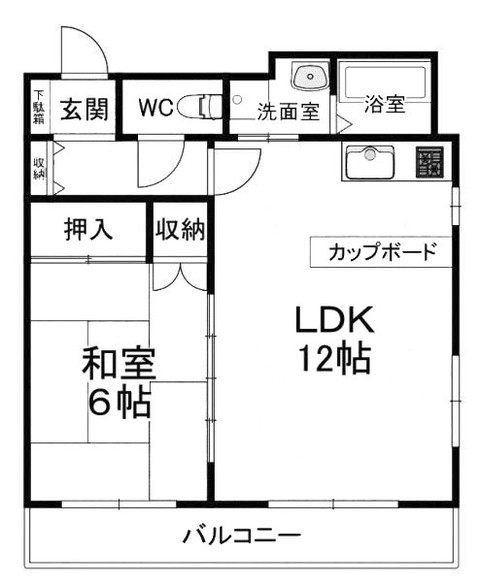 apartment 京都府京都市西京区大枝北沓掛町２丁目12-1　サンシティ桂坂壱番館1Ｆ