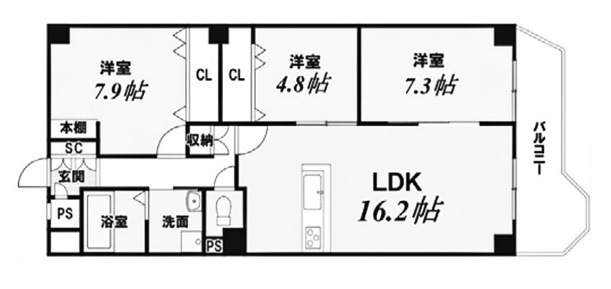 apartment 京都府京都市西京区大枝北沓掛町２丁目12-1　サンシティ桂坂壱番館1Ｆ