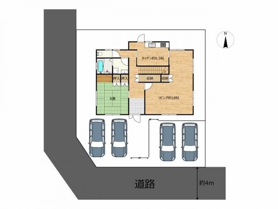 detached 香川県丸亀市田村町1774番地2　マイタウン　西棟中