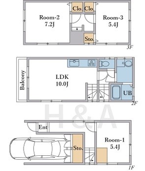 apartment 東京都大田区西蒲田８丁目4-1アルテッシモ･レガ101