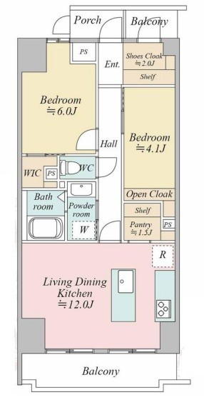 apartment 埼玉県上尾市谷津２丁目２番１号ショーサンプラザ５Ｆ