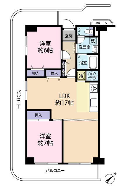 apartment 埼玉県上尾市谷津２丁目２番１号ショーサンプラザ５Ｆ