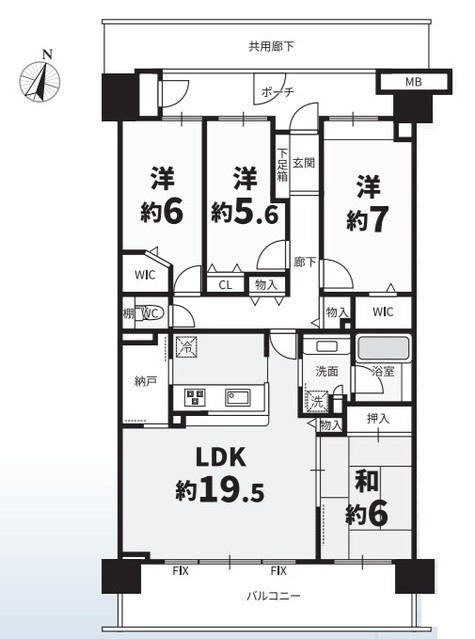 apartment 埼玉県上尾市谷津２丁目２番１号ショーサンプラザ５Ｆ