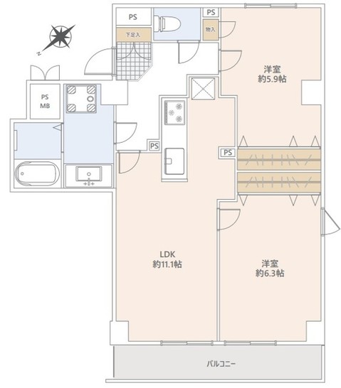 apartment 埼玉県上尾市谷津２丁目２番１号ショーサンプラザ５Ｆ