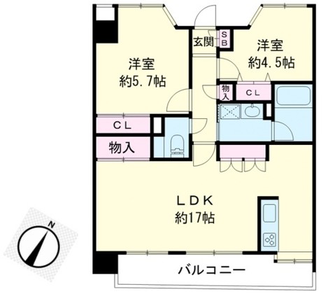 apartment 埼玉県上尾市谷津２丁目２番１号ショーサンプラザ５Ｆ