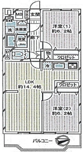 apartment 埼玉県上尾市谷津２丁目２番１号ショーサンプラザ５Ｆ