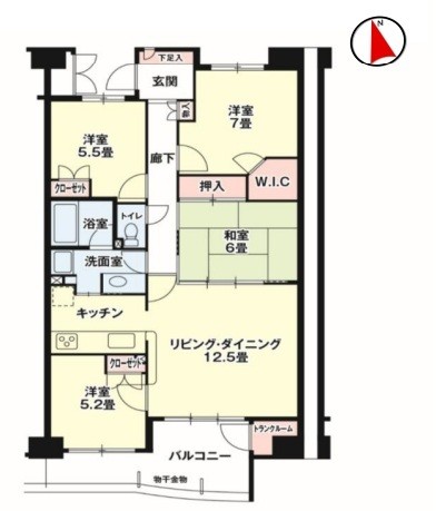 apartment 埼玉県上尾市谷津２丁目２番１号ショーサンプラザ５Ｆ