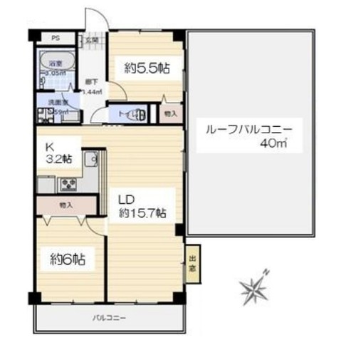apartment 埼玉県上尾市谷津２丁目２番１号ショーサンプラザ５Ｆ