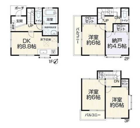 apartment 埼玉県上尾市谷津２丁目２番１号ショーサンプラザ５Ｆ