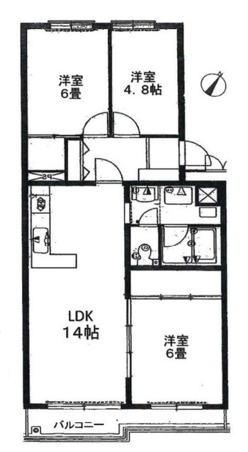 apartment 埼玉県上尾市谷津２丁目２番１号ショーサンプラザ５Ｆ