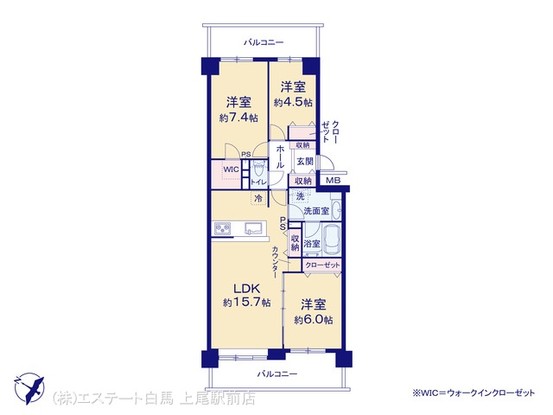 apartment 埼玉県上尾市谷津２丁目２番１号ショーサンプラザ５Ｆ