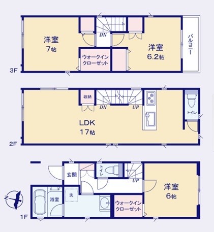 apartment 埼玉県上尾市谷津２丁目２番１号ショーサンプラザ５Ｆ