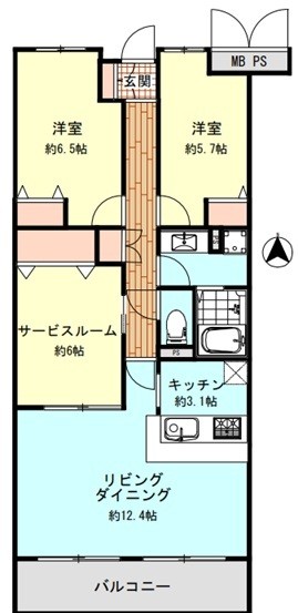 apartment 埼玉県上尾市谷津２丁目２番１号ショーサンプラザ５Ｆ