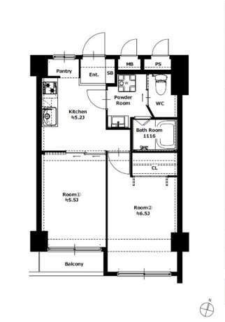 apartment 埼玉県上尾市谷津２丁目２番１号ショーサンプラザ５Ｆ