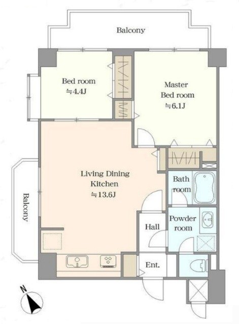 apartment 埼玉県上尾市谷津２丁目２番１号ショーサンプラザ５Ｆ