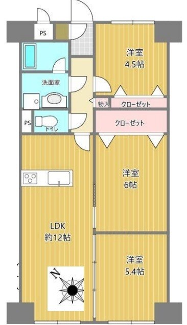 apartment 埼玉県上尾市谷津２丁目２番１号ショーサンプラザ５Ｆ