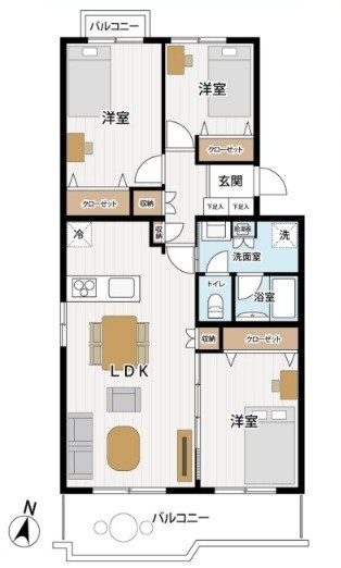 apartment 埼玉県上尾市谷津２丁目２番１号ショーサンプラザ５Ｆ