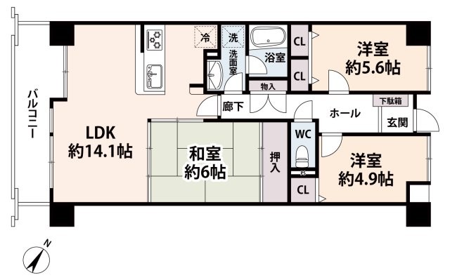 apartment 福岡県春日市一の谷２丁目
地図を見る
