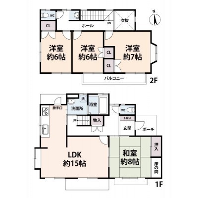 detached 福岡県古賀市舞の里５丁目
地図を見る