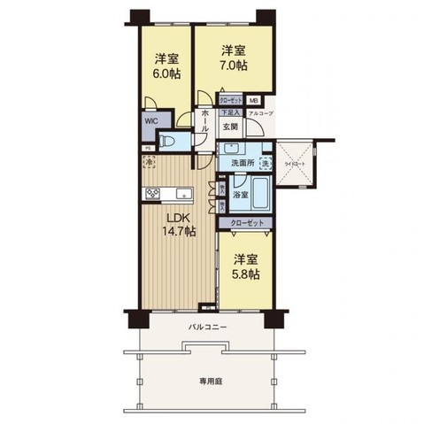 apartment 神奈川県川崎市高津区溝口６丁目
地図を見る