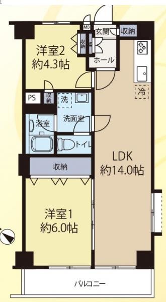 apartment 埼玉県所沢市大字久米554-2　新井ビル　1F