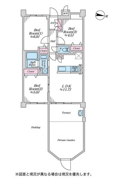 apartment 埼玉県所沢市大字久米554-2　新井ビル　1F