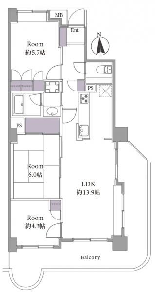 apartment 埼玉県所沢市大字久米554-2　新井ビル　1F
