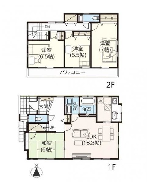 detached 埼玉県所沢市大字久米554-2　新井ビル　1F