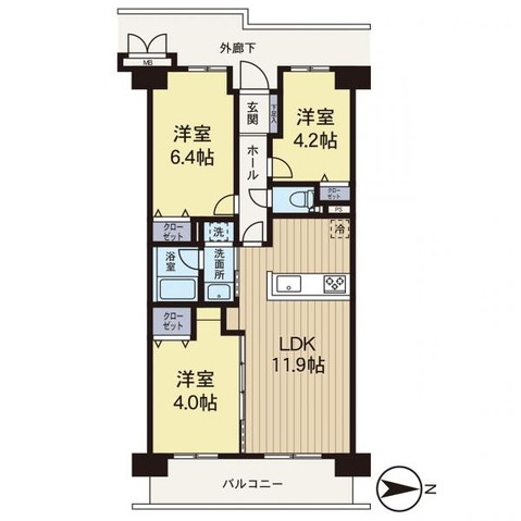 apartment 埼玉県所沢市大字久米554-2　新井ビル　1F