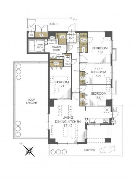 apartment 埼玉県所沢市大字久米554-2　新井ビル　1F