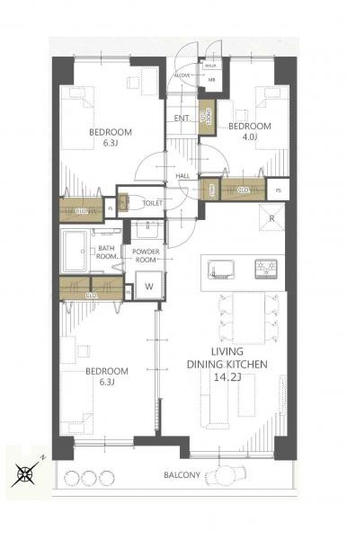 apartment 埼玉県所沢市大字久米554-2　新井ビル　1F