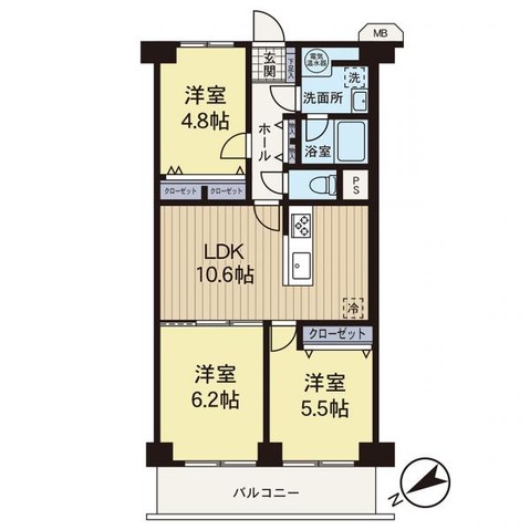 apartment 埼玉県所沢市大字久米554-2　新井ビル　1F