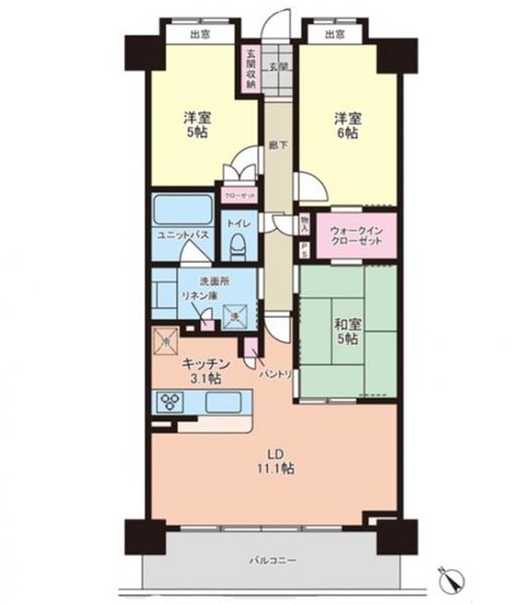 apartment 埼玉県所沢市大字久米554-2　新井ビル　1F