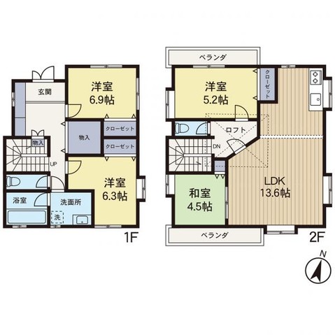 detached 埼玉県所沢市大字久米554-2　新井ビル　1F