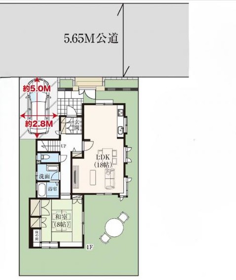 detached 埼玉県所沢市大字久米554-2　新井ビル　1F
