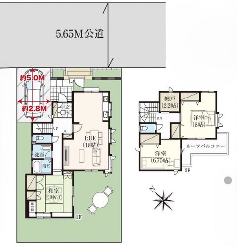 detached 埼玉県所沢市大字久米554-2　新井ビル　1F