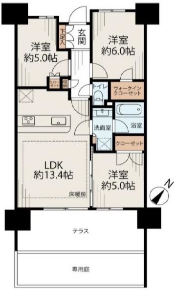 apartment 埼玉県所沢市大字久米554-2　新井ビル　1F