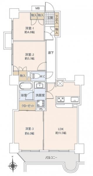 apartment 埼玉県所沢市大字久米554-2　新井ビル　1F