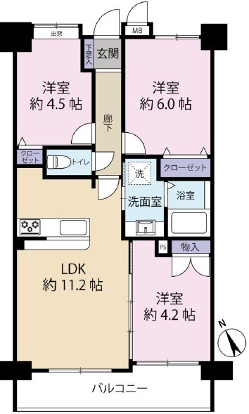 apartment 埼玉県所沢市大字久米554-2　新井ビル　1F