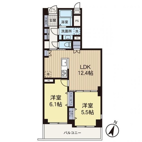 apartment 埼玉県所沢市大字久米554-2　新井ビル　1F
