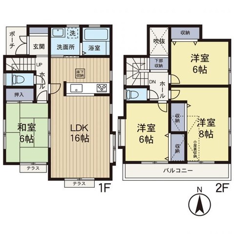 detached 埼玉県所沢市大字久米554-2　新井ビル　1F