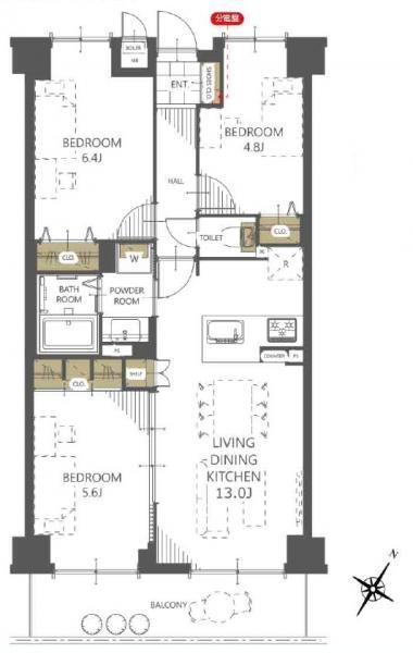 apartment 埼玉県所沢市大字久米554-2　新井ビル　1F
