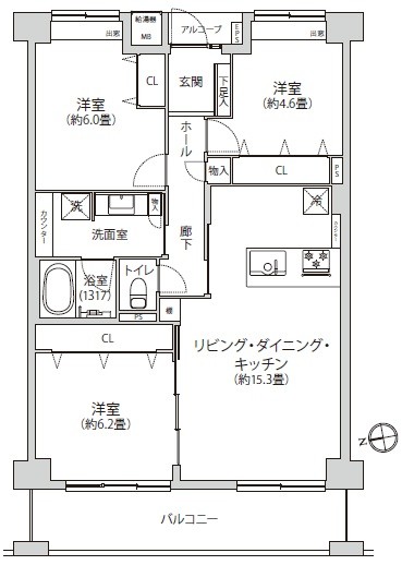apartment 埼玉県所沢市大字久米554-2　新井ビル　1F
