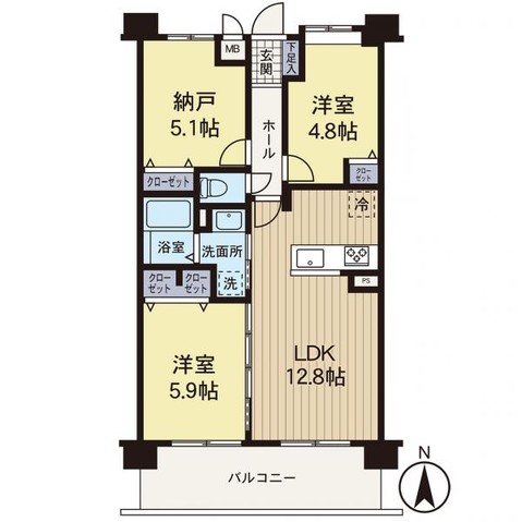 apartment 埼玉県所沢市大字久米554-2　新井ビル　1F