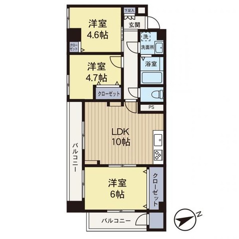 apartment 埼玉県所沢市大字久米554-2　新井ビル　1F