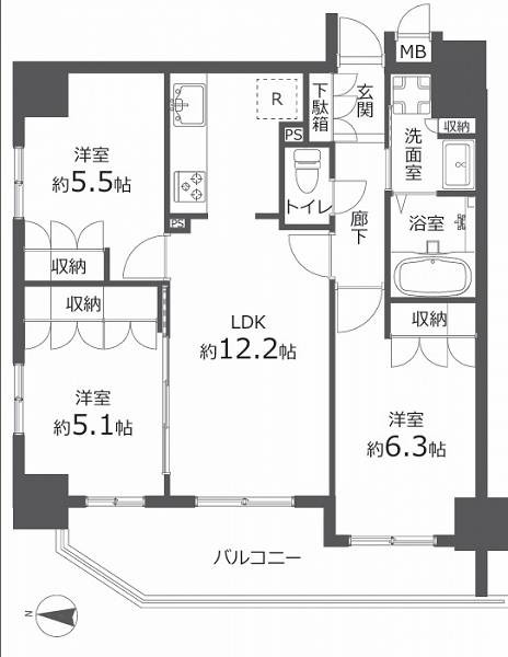 apartment 埼玉県所沢市大字久米554-2　新井ビル　1F