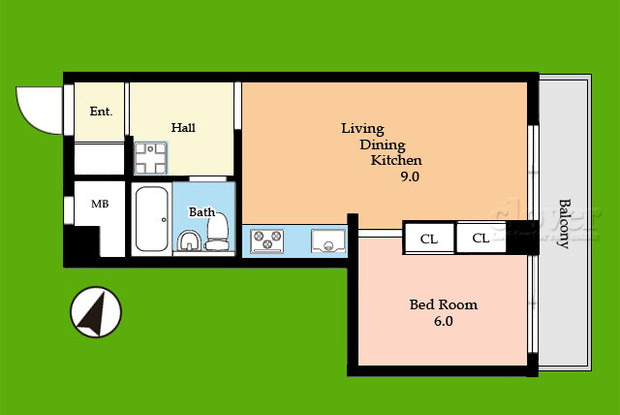 apartment 東京都渋谷区神宮前４丁目11-6　表参道千代田ビル7F