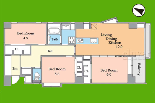 apartment 東京都渋谷区神宮前４丁目11-6　表参道千代田ビル7F